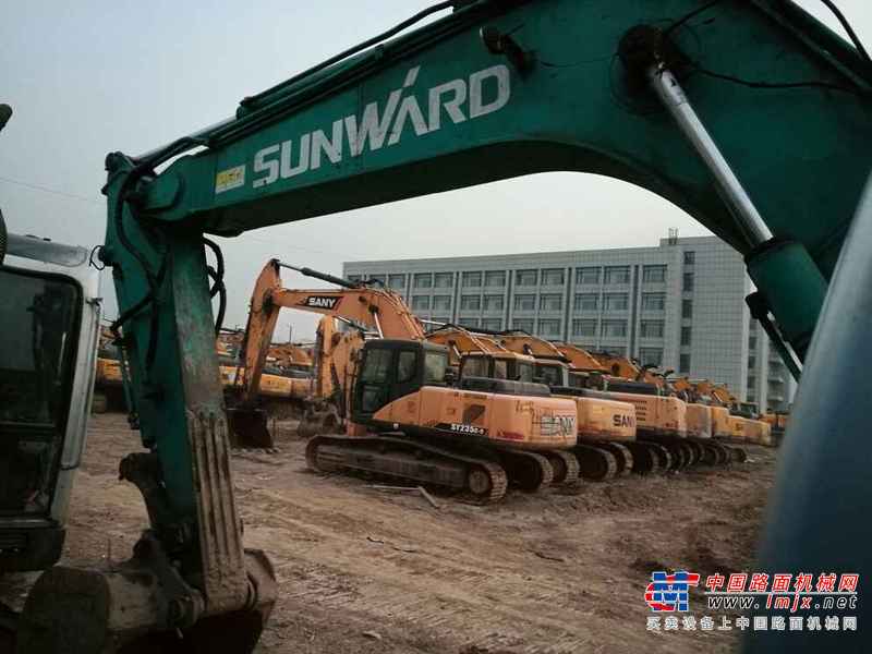 山西出售转让二手9000小时2009年山河智能SWE90H挖掘机