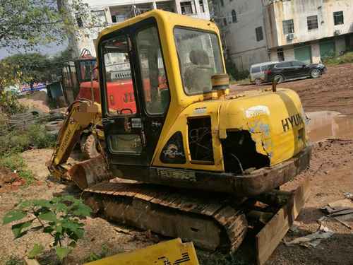 江西出售转让二手7300小时2008年现代R55挖掘机