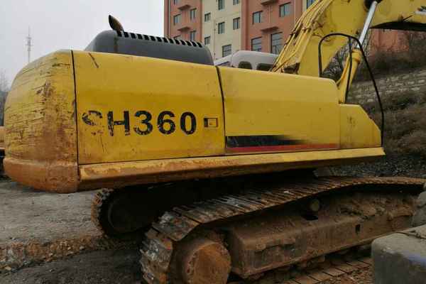 山西出售转让二手8000小时2007年住友SH330挖掘机