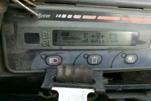 山西出售转让二手6911小时2009年久保田KX161挖掘机