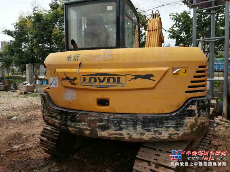 云南出售转让二手7980小时2011年福田雷沃FR85挖掘机