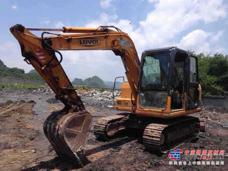 贵州出售转让二手5600小时2011年福田雷沃FR80H挖掘机
