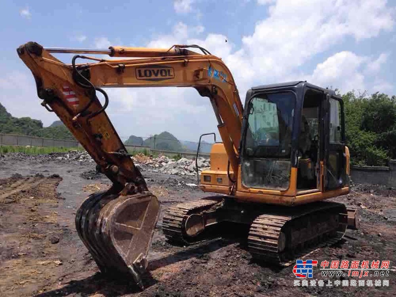 贵州出售转让二手5600小时2011年福田雷沃FR80H挖掘机