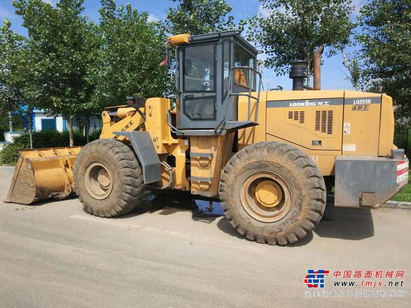 吉林出售转让二手4681小时2009年龙工LG855B装载机