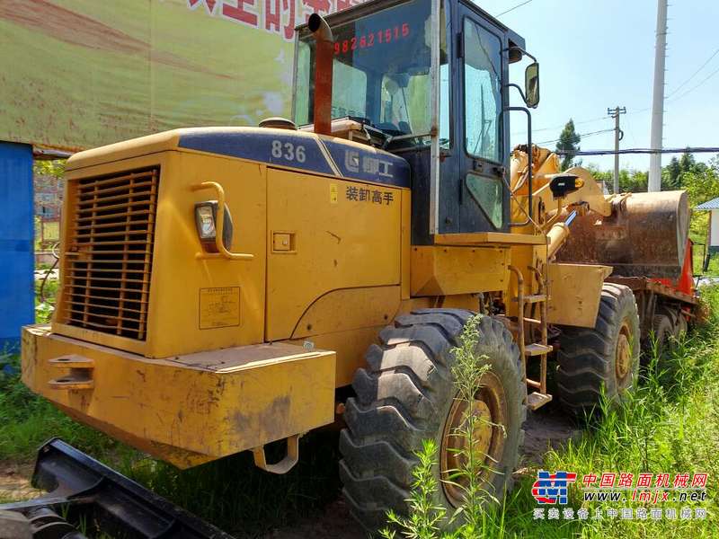 四川出售转让二手4000小时2012年柳工CLG836装载机