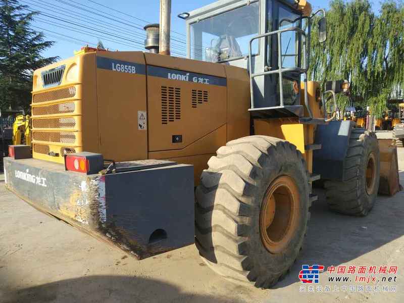甘肃出售转让二手6000小时2010年龙工LG855B装载机
