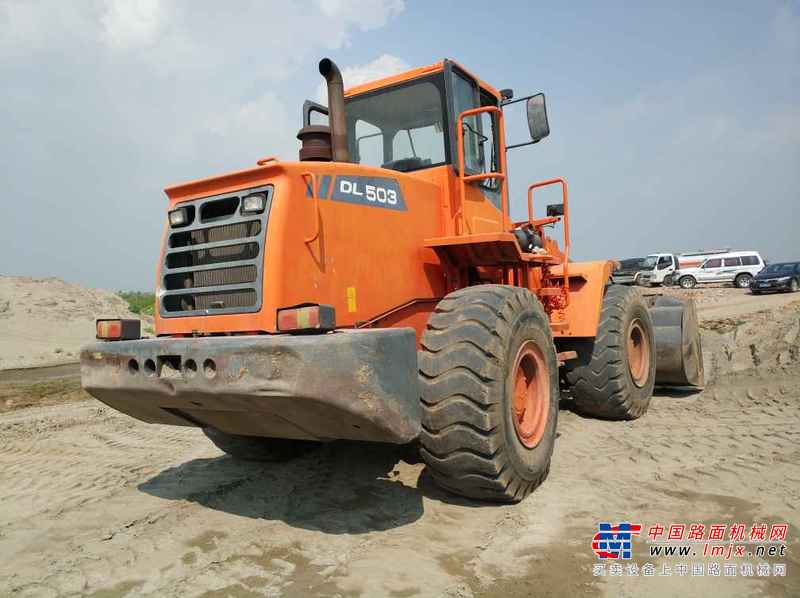 黑龙江出售转让二手8625小时2010年斗山DL503装载机