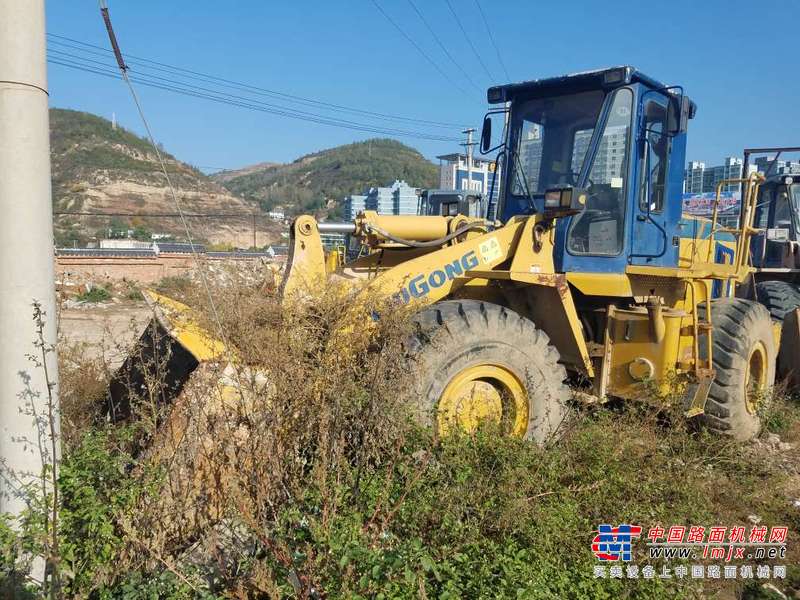 陕西出售转让二手3000小时2009年柳工CLG855装载机