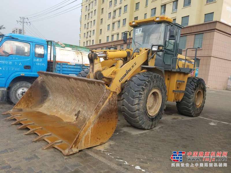 陕西出售转让二手4000小时2013年龙工LG855B装载机