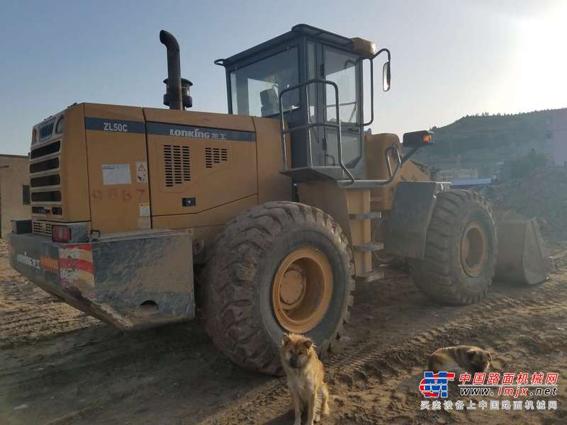 陕西出售转让二手3000小时2010年龙工ZL50C装载机