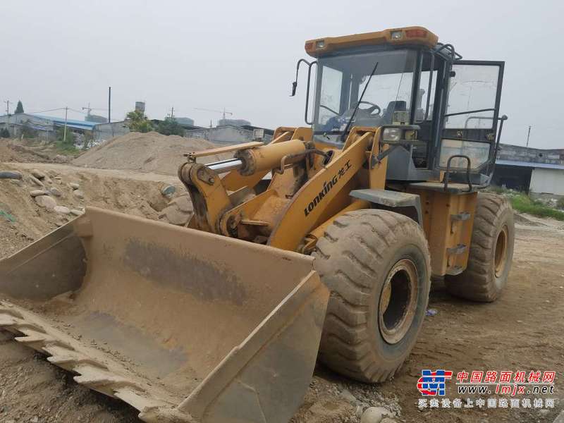 陕西出售转让二手3200小时2010年龙工LG855B装载机