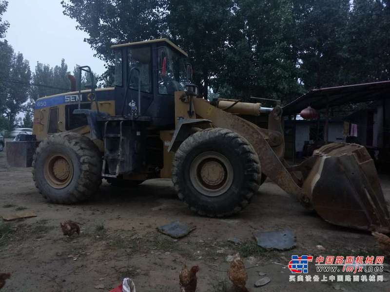 河南出售转让二手6809小时2009年山工SEM650装载机