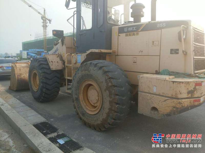 河南出售转让二手6983小时2010年柳工CLG855装载机