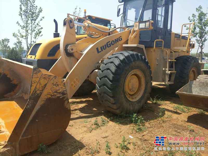 河南出售转让二手3439小时2014年柳工CLG855N装载机