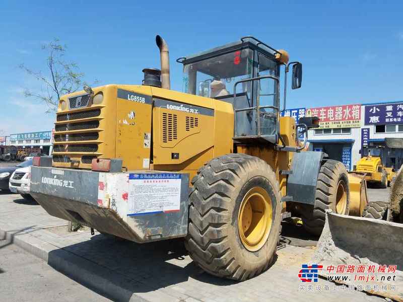 宁夏出售转让二手4000小时2010年龙工LG855B装载机