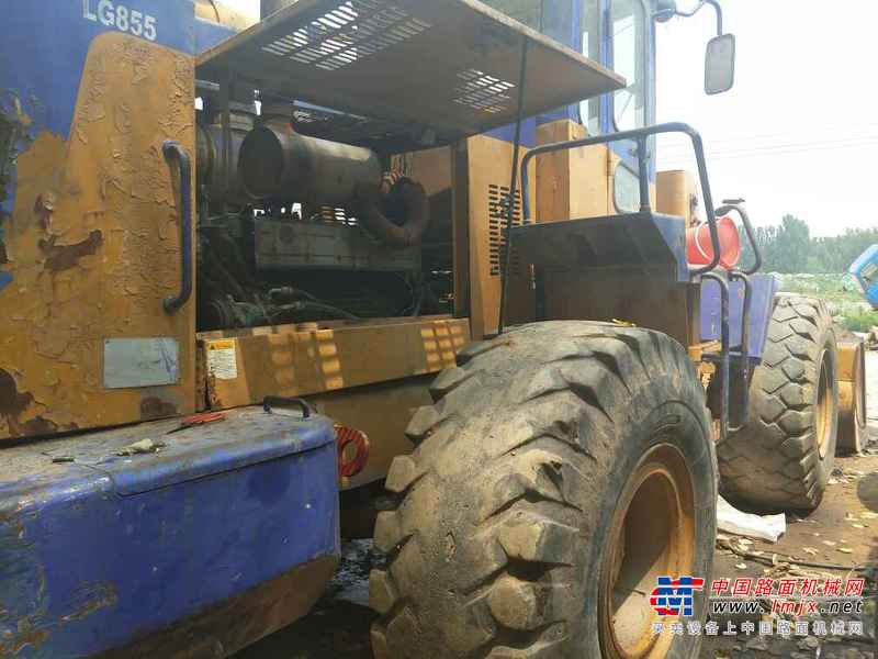 河南出售转让二手6923小时2009年龙工LG855装载机