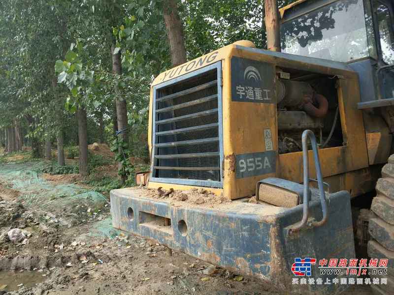 河南出售转让二手9685小时2007年宇通955A装载机