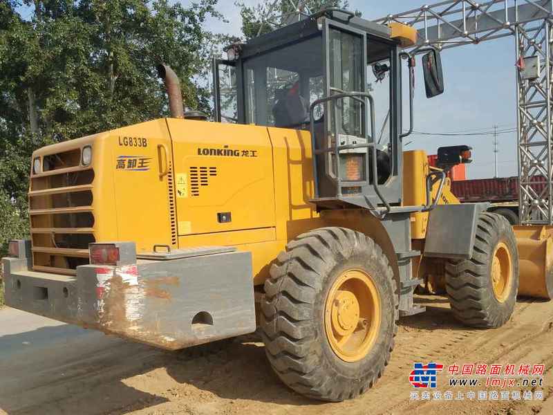 河北出售转让二手3100小时2014年龙工LG833B装载机