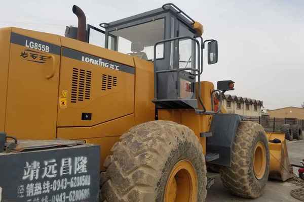 宁夏出售转让二手4500小时2011年龙工LG855B装载机