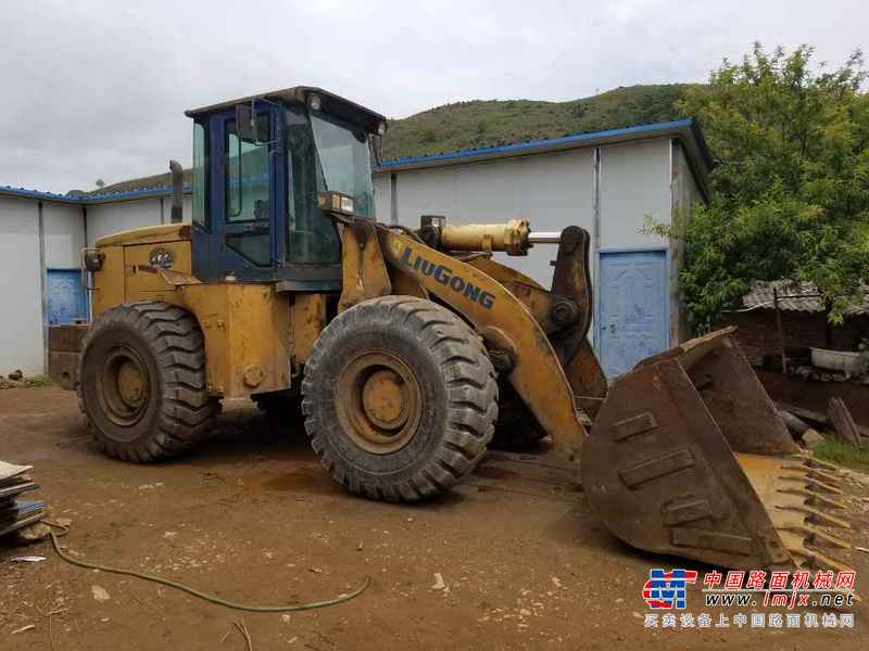 云南出售转让二手8562小时2008年柳工CLG855装载机