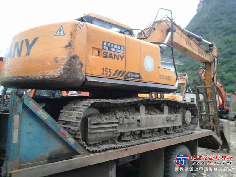 贵州出售转让二手10000小时2011年三一重工SY155H挖掘机
