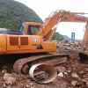 贵州出售转让二手14000小时2005年现代R220LC挖掘机