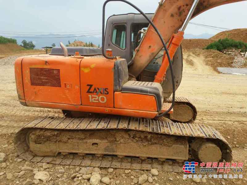 陕西出售转让二手8200小时2009年日立ZX120挖掘机