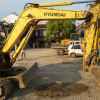 陕西出售转让二手4000小时2011年现代R60挖掘机