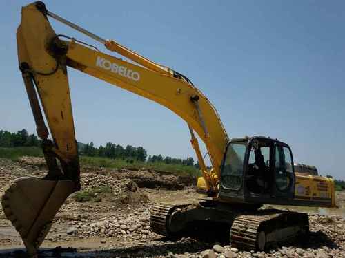陕西出售转让二手9000小时2011年神钢SK350LC挖掘机