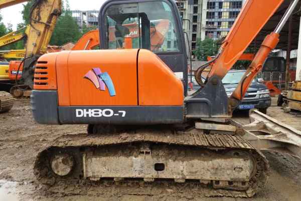 陕西出售转让二手1小时2009年斗山DH80挖掘机