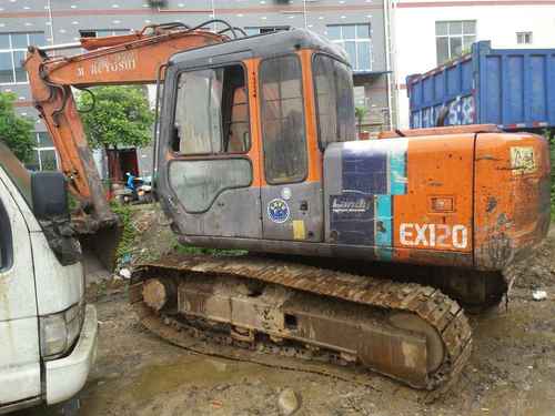 陕西出售转让二手6600小时2006年日立EX100挖掘机