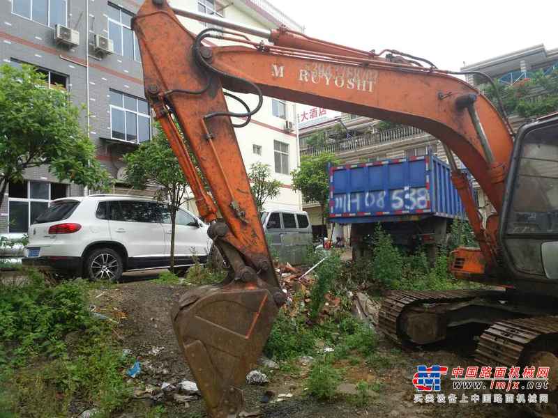 陕西出售转让二手6600小时2006年日立EX100挖掘机