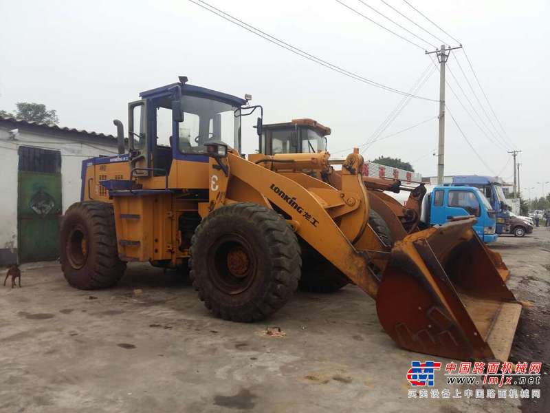 河北出售转让二手3200小时2010年龙工LG855装载机