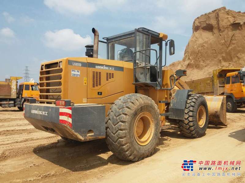 陕西出售转让二手3000小时2011年龙工LG855D装载机