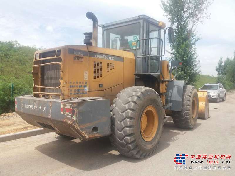 陕西出售转让二手3500小时2011年龙工LG855B装载机