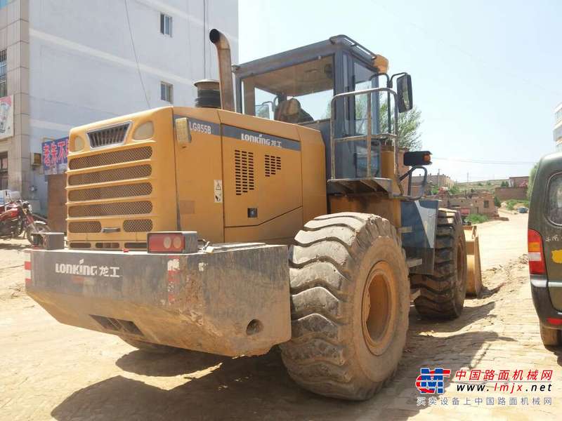 陕西出售转让二手4800小时2011年龙工LG855B装载机