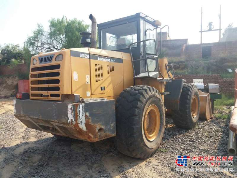 陕西出售转让二手3300小时2010年龙工LG855B装载机