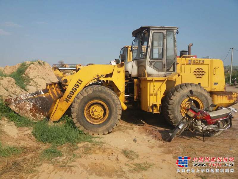 陕西出售转让二手5000小时2009年厦工XG955III装载机
