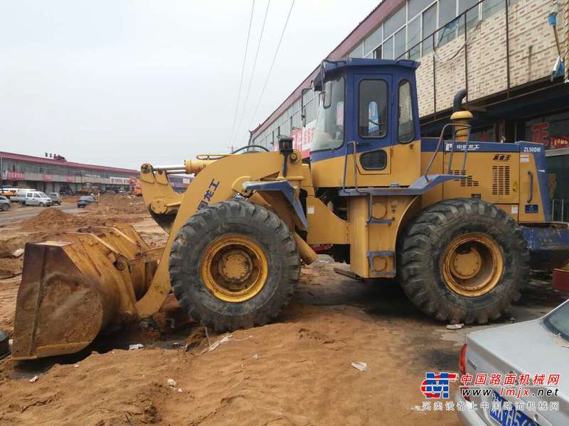 陕西出售转让二手5000小时2010年龙工ZL50D装载机