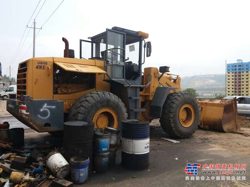 陕西出售转让二手5000小时2011年龙工LG855D装载机