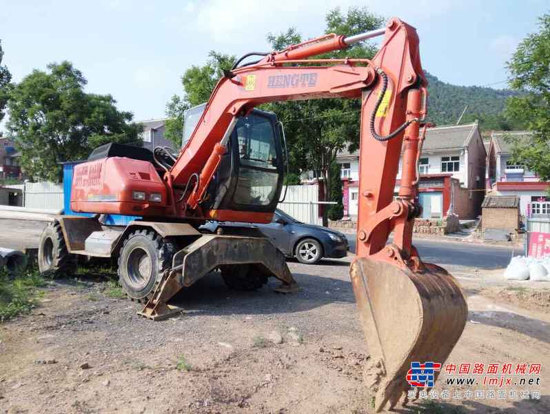 山西出售转让二手9942小时2008年恒特重工轮挖HTL80挖掘机