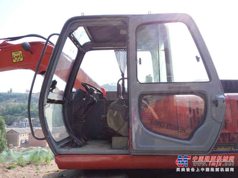 山西出售转让二手9942小时2008年恒特重工轮挖HTL80挖掘机