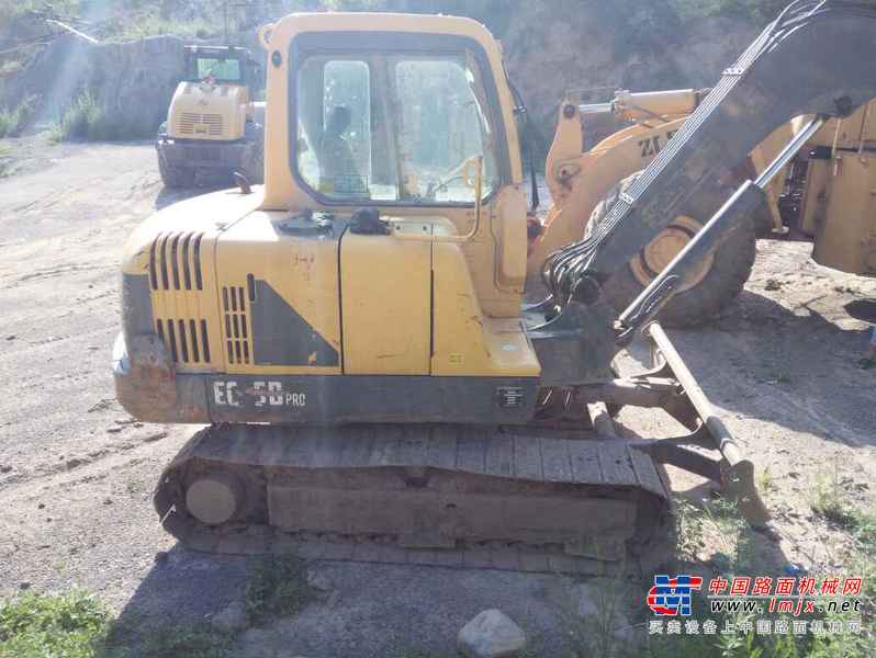 山西出售转让二手8840小时2009年沃尔沃EC55B挖掘机