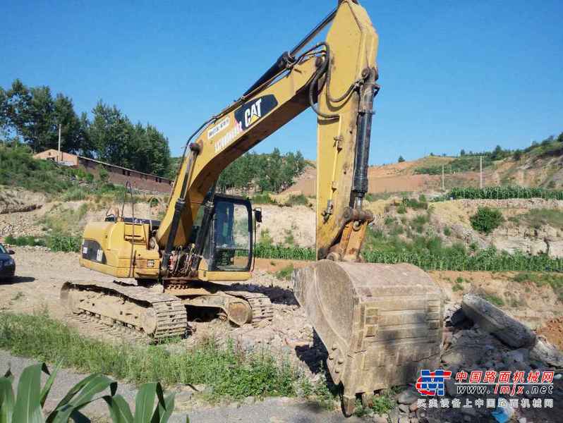 山西出售转让二手9106小时2008年卡特彼勒320D挖掘机