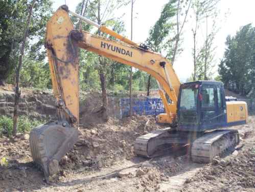 山西出售转让二手4759小时2012年现代R225LC挖掘机