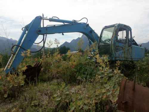 陕西出售转让二手8000小时2006年恒特重工HT120A挖掘机