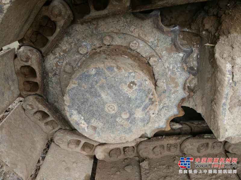 陕西出售转让二手7000小时2009年现代R80挖掘机