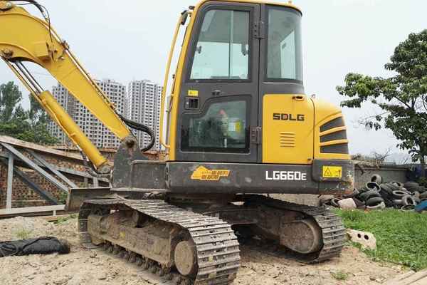 陕西出售转让二手1200小时2015年临工LG660E挖掘机