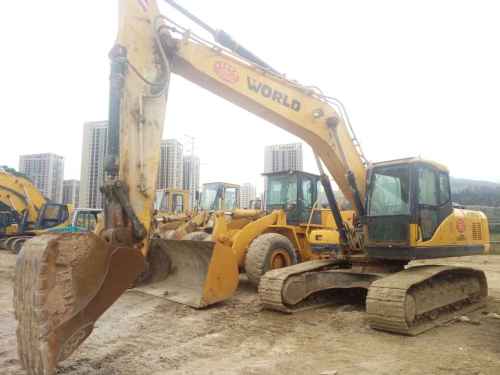 云南出售转让二手4535小时2014年沃得重工W2225LC挖掘机