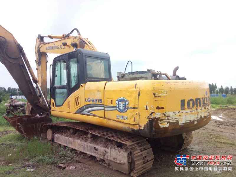 江西出售转让二手6230小时2010年龙工LG6215挖掘机